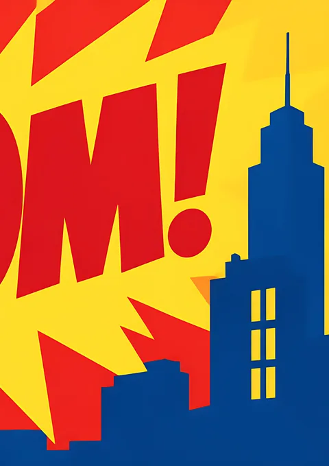 Boom! Panorama · 4 of 4 poster, Wall panorama sheet