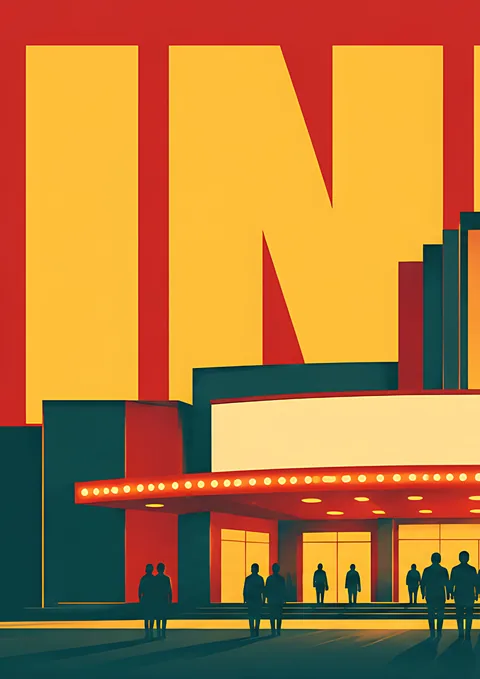 Cinema Panorama · 2 of 4 poster, Wall panorama sheet