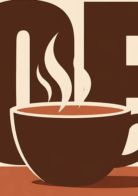 Coffee Panorama · 2 of 4 poster, Wall panorama sheet