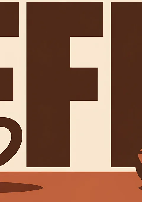 Coffee Panorama · 3 of 4 poster, Wall panorama sheet