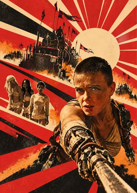 Mad Max: Fury Road poster, Constructivist propaganda poster