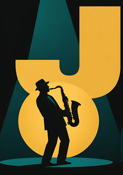 Jazz Panorama · 1 of 4 poster, Wall panorama sheet