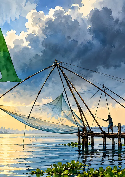 Kerala Panorama · 4 of 4 poster, Wall panorama sheet