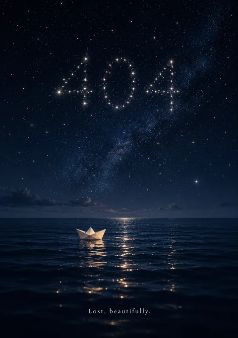 Lost, Beautifully poster, Night seascape