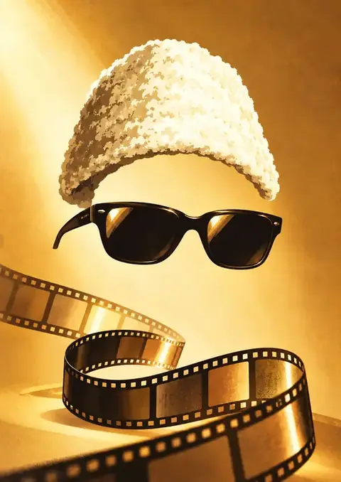 MGR poster, Golden-hour still life