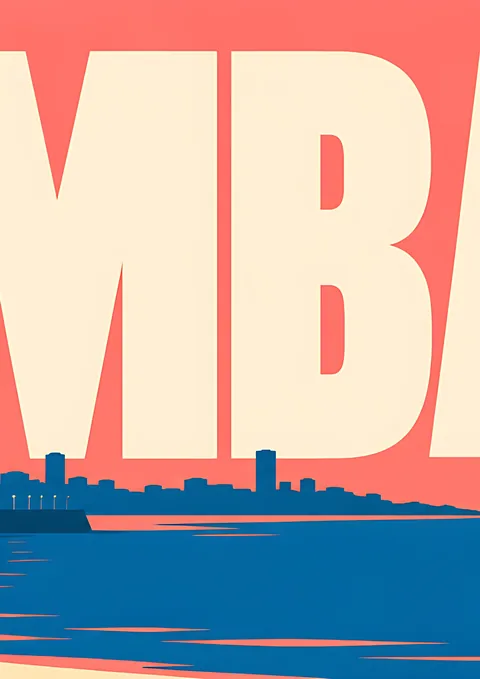 Mumbai Panorama · 3 of 4 poster, Wall panorama sheet