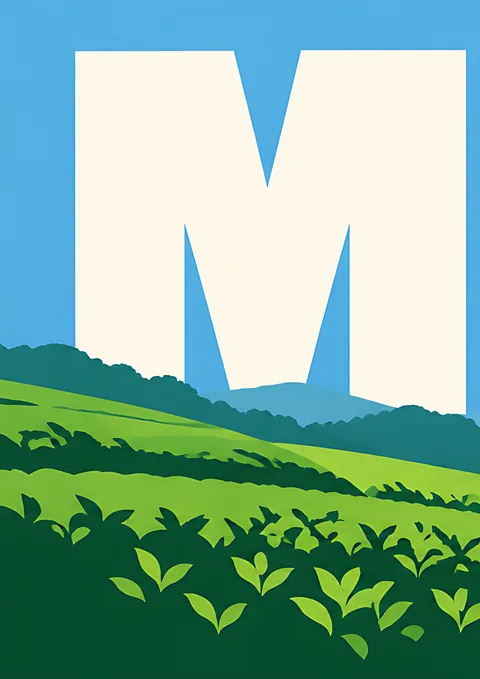 Munnar Panorama · 1 of 4 poster, Wall panorama sheet