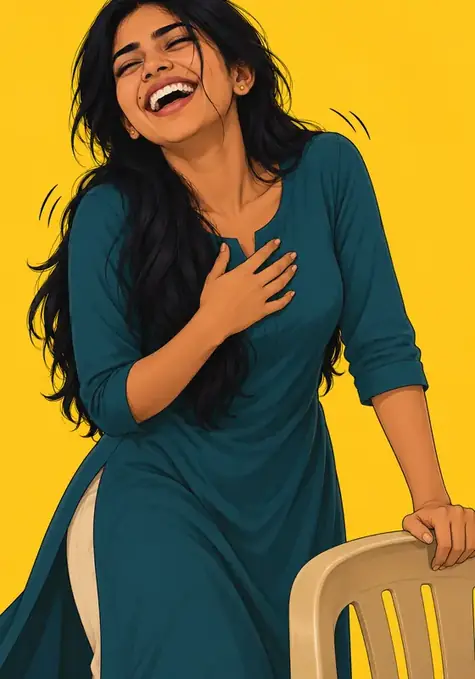 Full Volume poster, Illustrated poster, flat yellow & teal